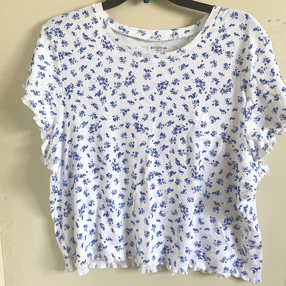 Floral crop top